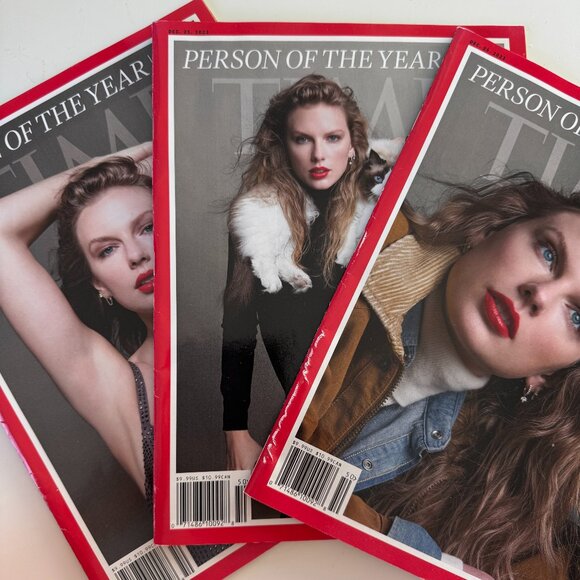 BUNDLE Taylor Swift Time Magazine Person of the Year Issues | December 25, 2023 - Picture 1 of 4